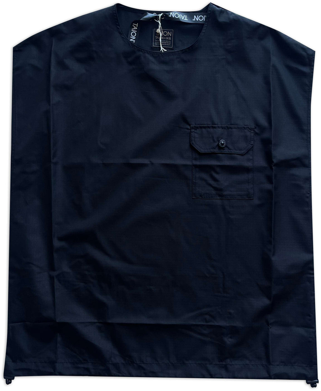 Taion T-shirt Military No Sleeve Cut Sew Black Nero Uomo - 1