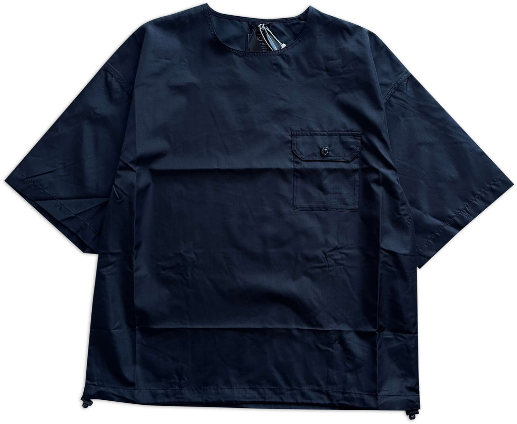 Taion T-shirt Military Half Sleeve Cut Sew Black Nero Uomo - 1