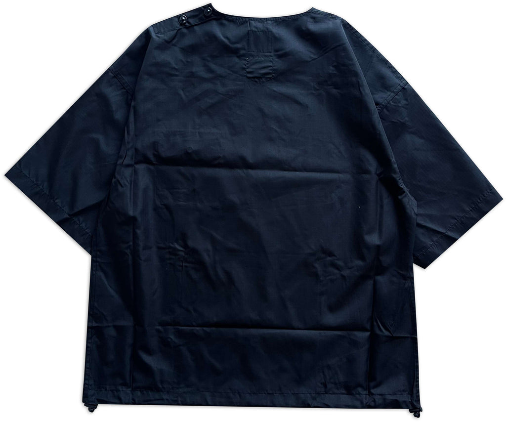 Taion T-shirt Military Half Sleeve Cut Sew Black Nero Uomo - 2
