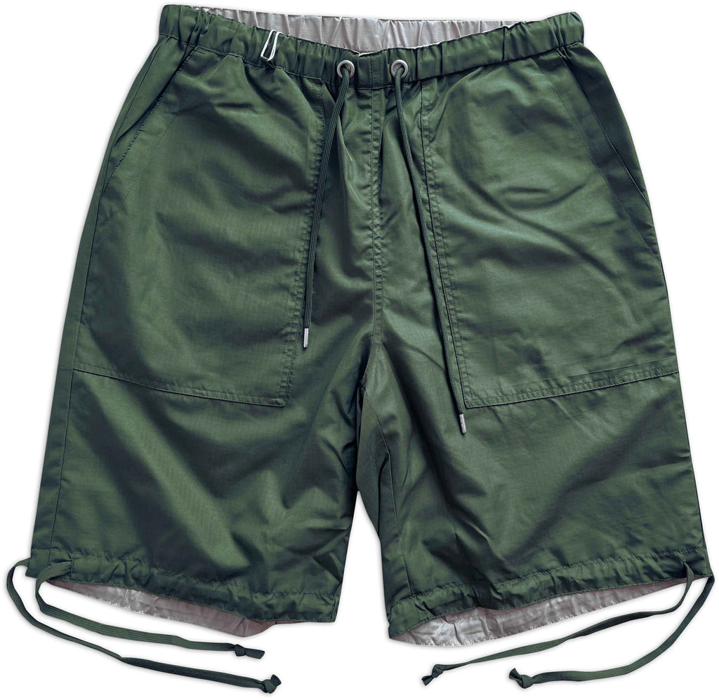 Taion Military Rvs Short Pants Olive Verde Uomo - 1