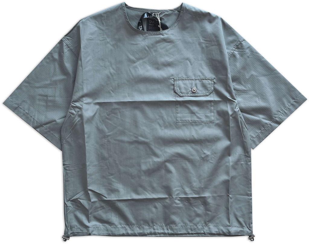 Taion T-shirt Military Half Sleeve Cut Sew Dark Sage Green Verde Uomo - 1