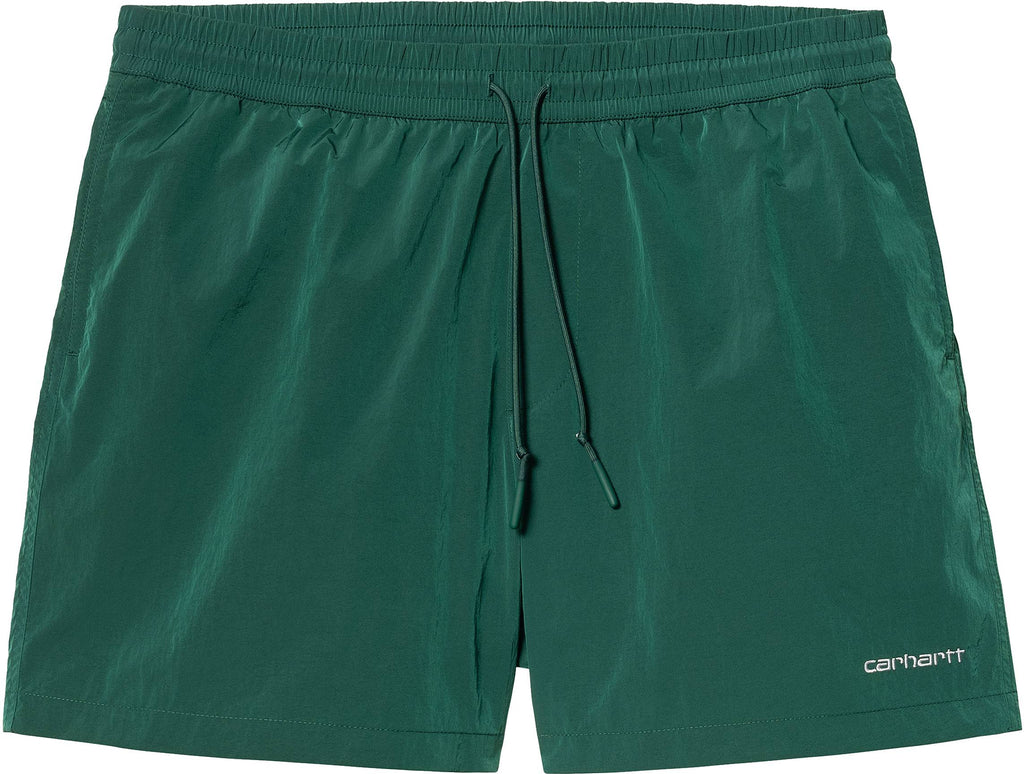 Carhartt Wip Costume Tobes Swim Trunks Chervil White Verde Uomo - 1