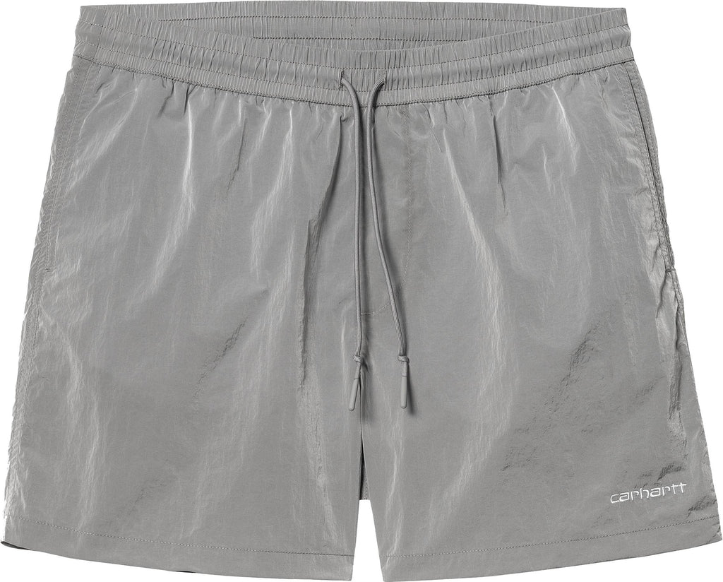 Carhartt Wip Costume Tobes Swim Trunks Sonic Silver White Grigio Uomo - 1