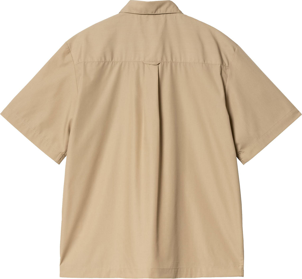 Carhartt Wip Camicia S/s Craft Shirt Sable Marrone Uomo - 2