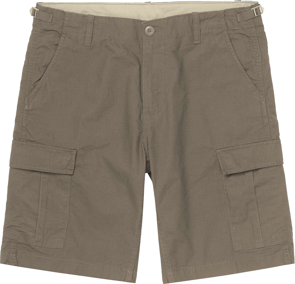 Carhartt Wip Aviation Short Branch Rinsed Marrone Uomo - 2