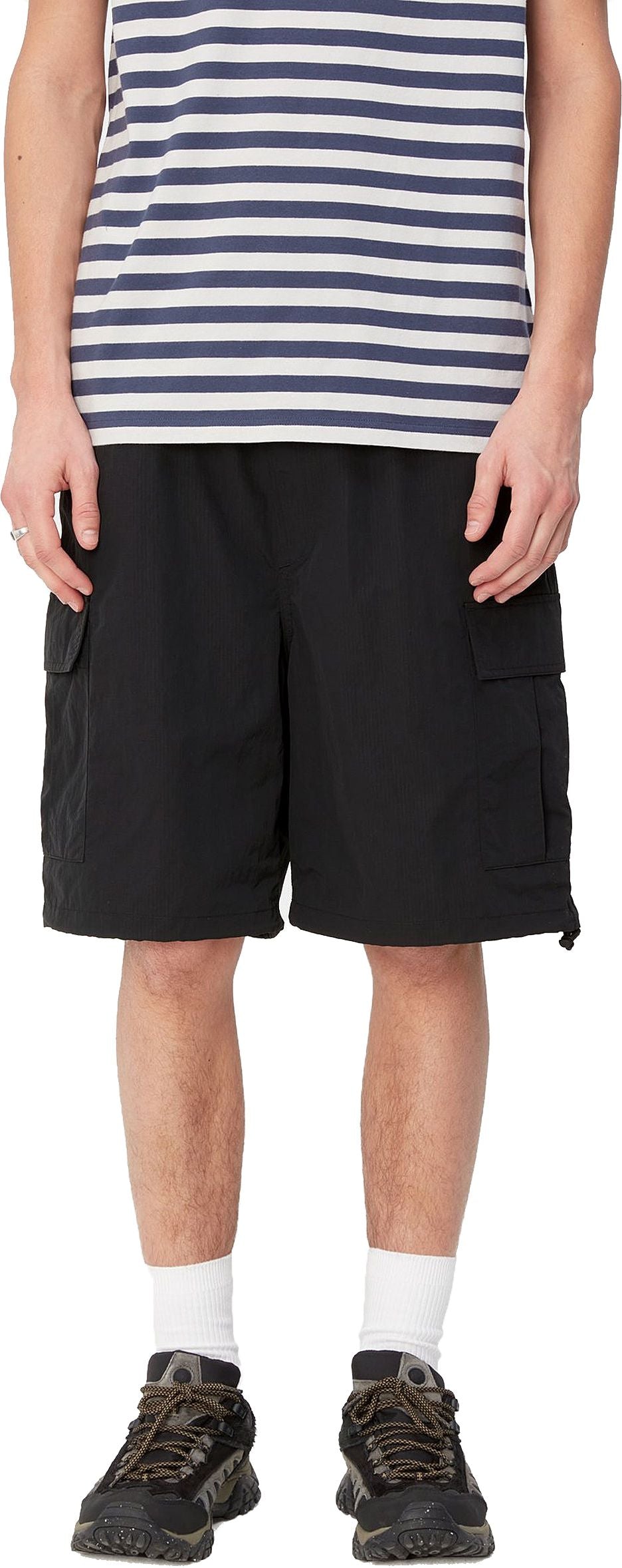 Carhartt Wip Evers Cargo Short Black Nero Uomo - 3
