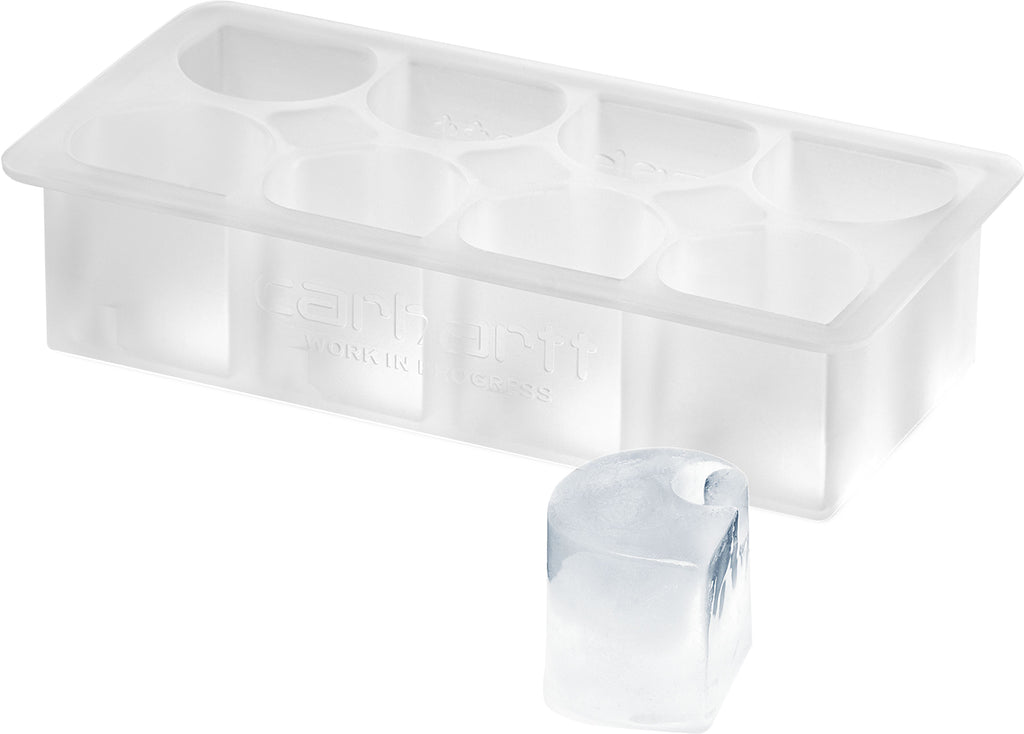 Carhartt Wip C Logo Ice Cube Tray Silicone Clear Bianco Uomo - 1