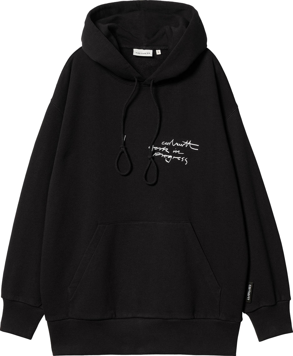 Carhartt Wip Felpa W Hooded Lips Sweat Black Nero Donna - 2