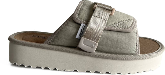 Adno Ciabatte Maxi Lull Dawn Patrol 2014 Slippers W Mesh Stone Donna Grigio