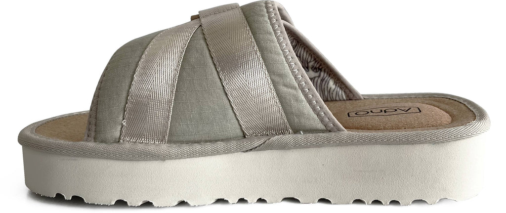 Adno Ciabatte Maxi Lull Dawn Patrol 2014 Slippers W Mesh Stone Grigio Donna - 3