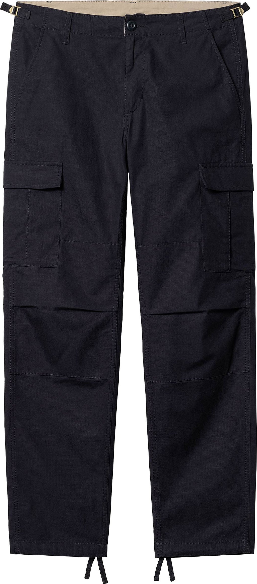Carhartt Wip Pantalone Aviation Pant Dark Navy Rinsed Blue Uomo - 2