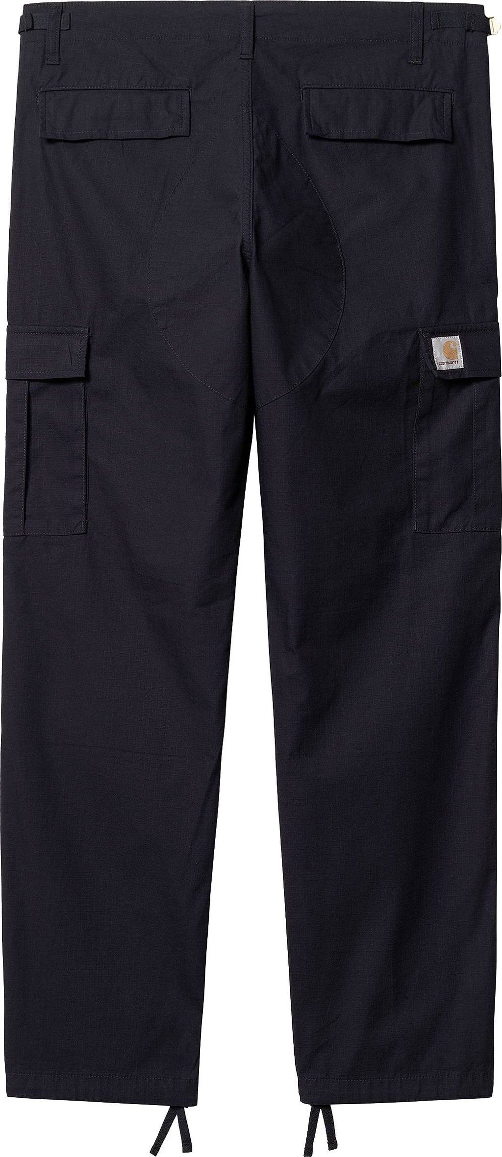 Carhartt Wip Pantalone Aviation Pant Dark Navy Rinsed Blue Uomo - 1