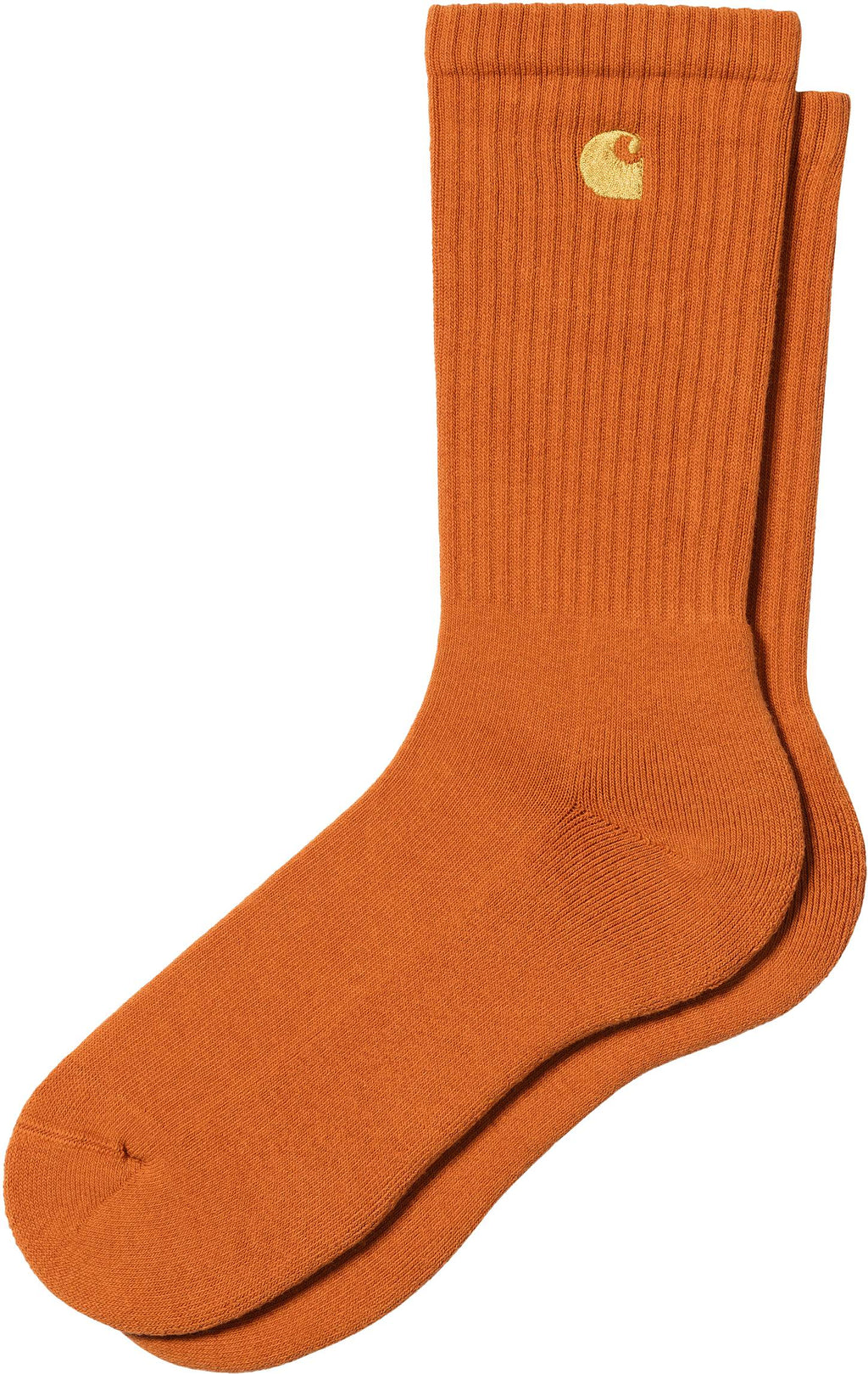 Carhartt Wip Chase Socks Tumeric Gold Arancione Uomo - 1