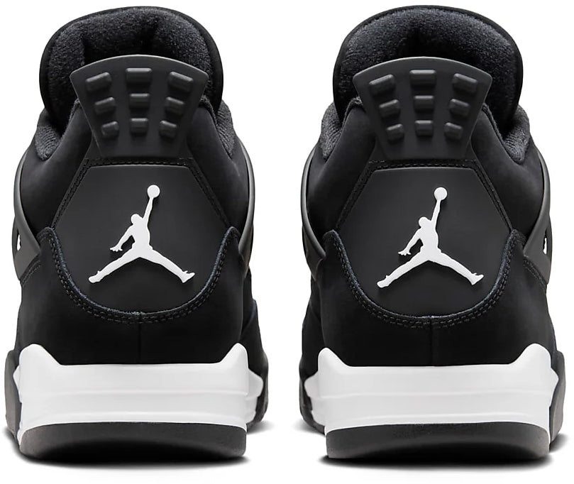 Jordan 4 Retro Shoes Bianco Tuono Nero Uomo - 4