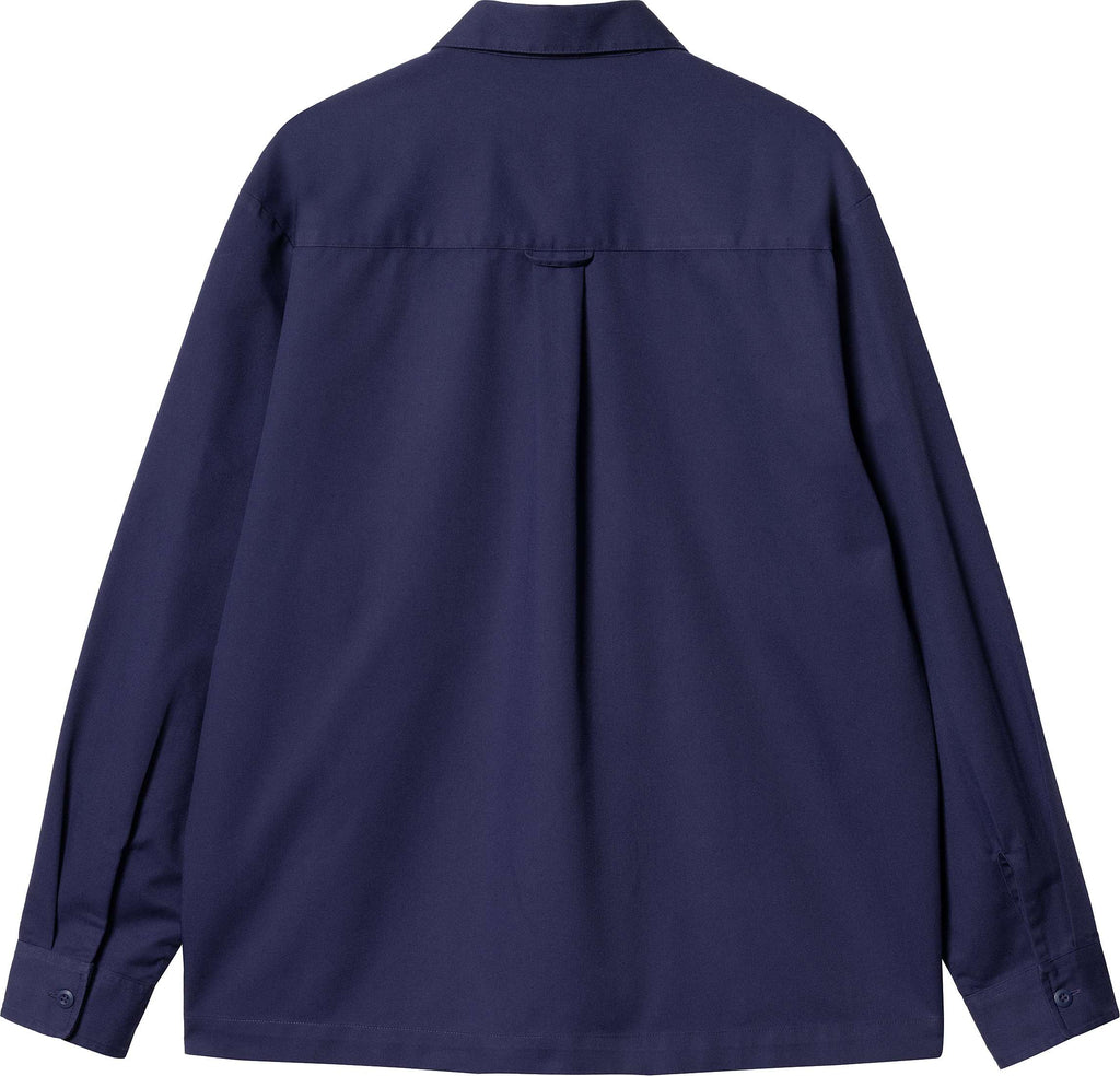 Carhartt Wip Camicia L/s Craft Shirt Aura Viola Uomo - 2