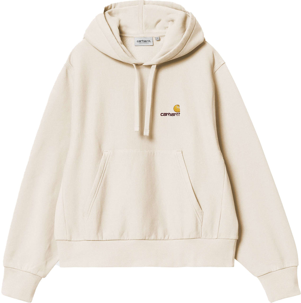 Carhartt Wip Felpa W Hd American Script Sweat Moonbeam Donna - 1