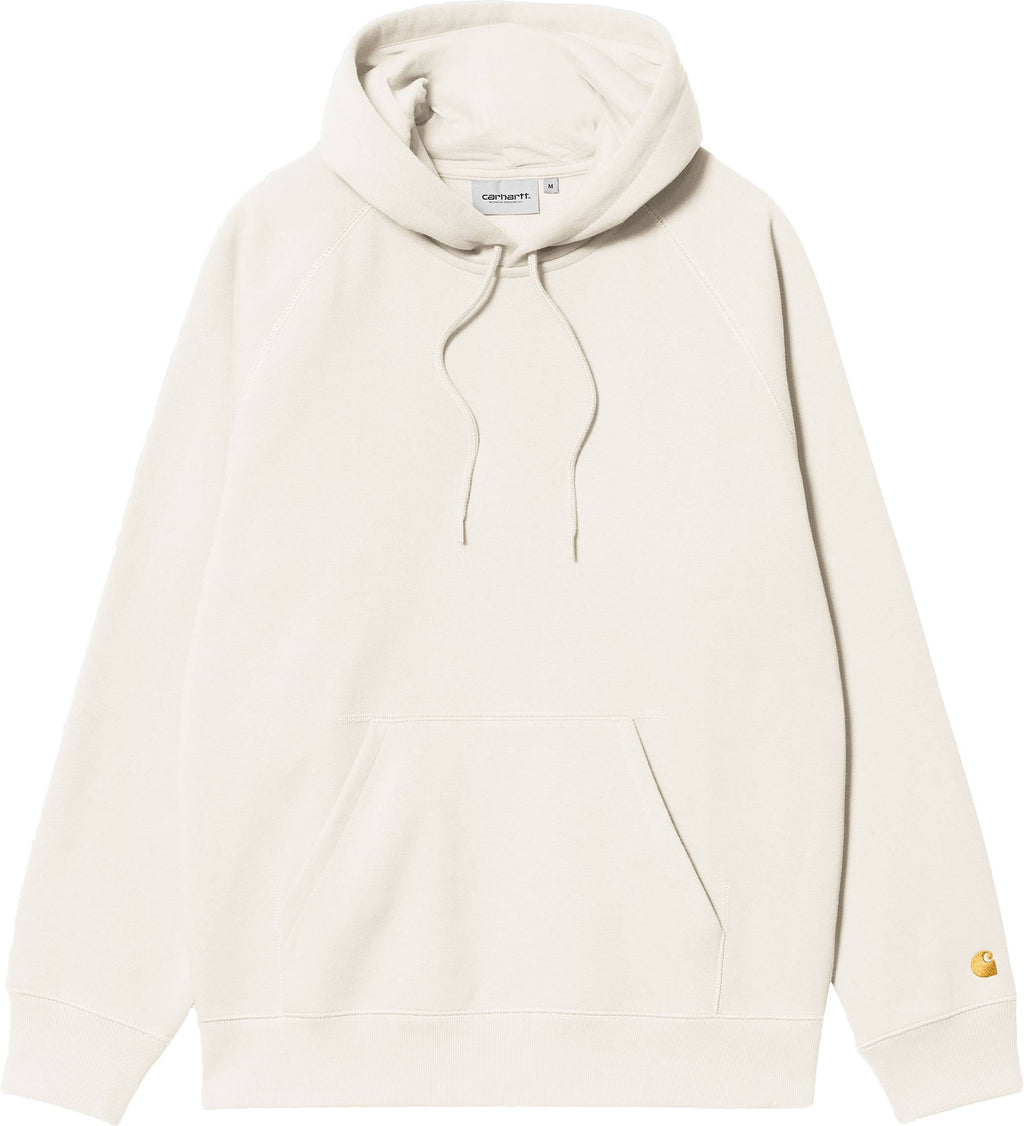 Carhartt Wip Felpa Hooded Chase Sweat Wax Gold Uomo - 1