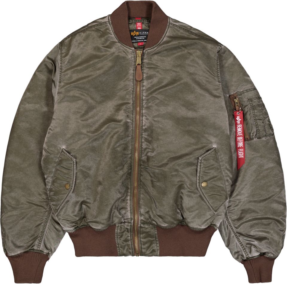 Alpha Industries Giacca Ma-1 Vintage Mud Olive Mudolive Uomo - 1