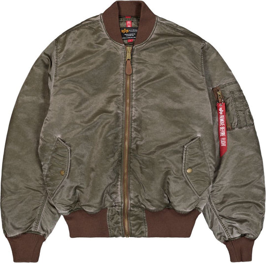 Alpha Industries Giacca Ma-1 Vintage Mud Olive Uomo Mudolive