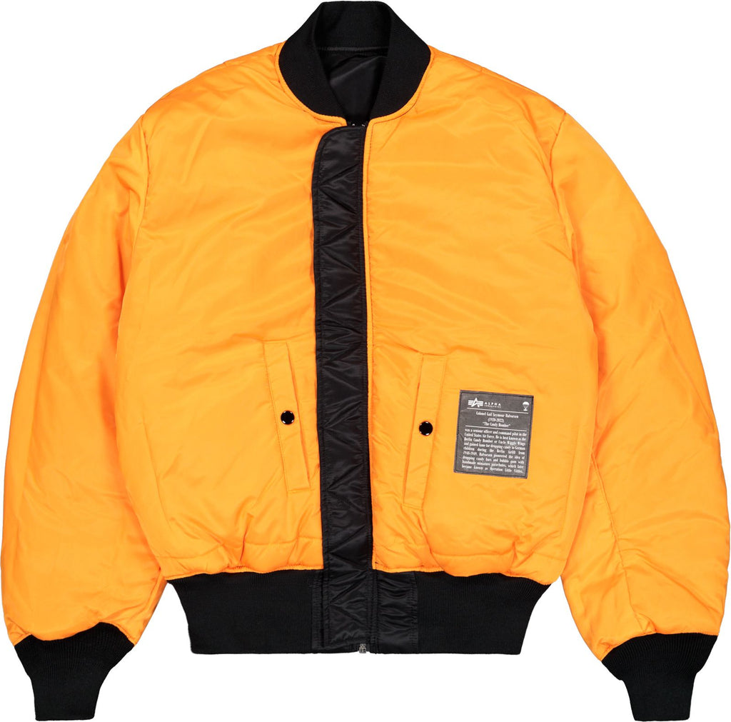 Alpha Industries Giacca Ma-1 Berlin Candy Bomber Black Uomo - 3