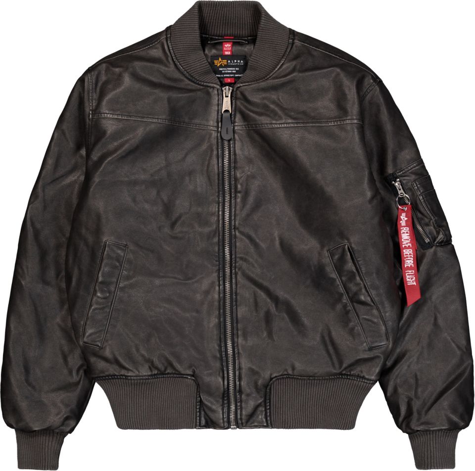 Alpha Industries Giacca Ma-1 Fl Vintage Black Uomo - 1