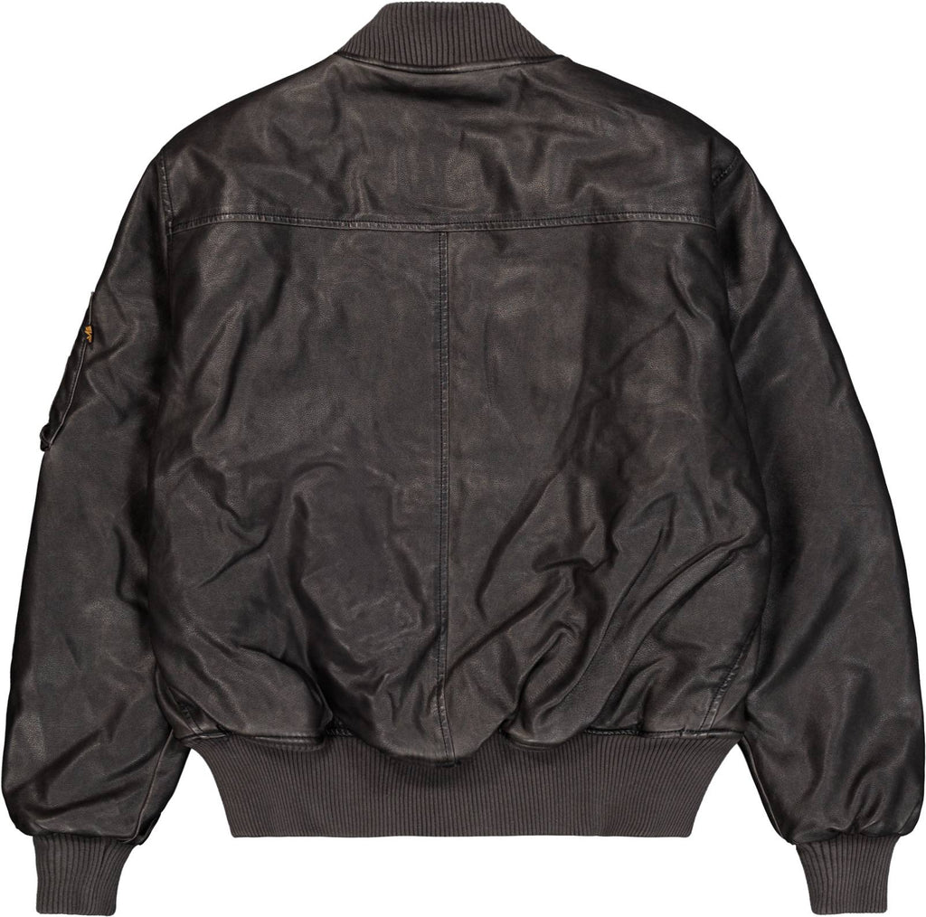 Alpha Industries Giacca Ma-1 Fl Vintage Black Uomo - 2