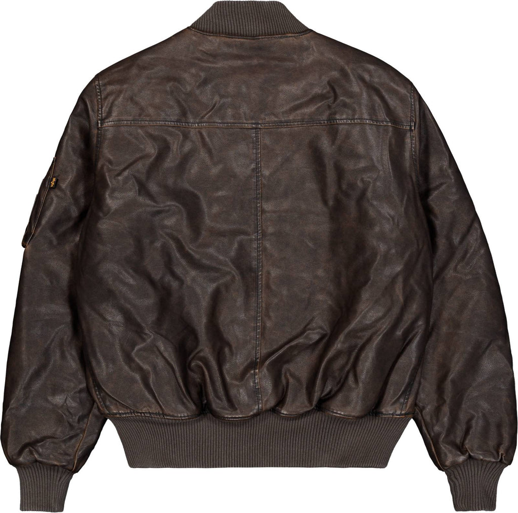 Alpha Industries Giacca Ma-1 Fl Vintage Vintage Brown Uomo - 2
