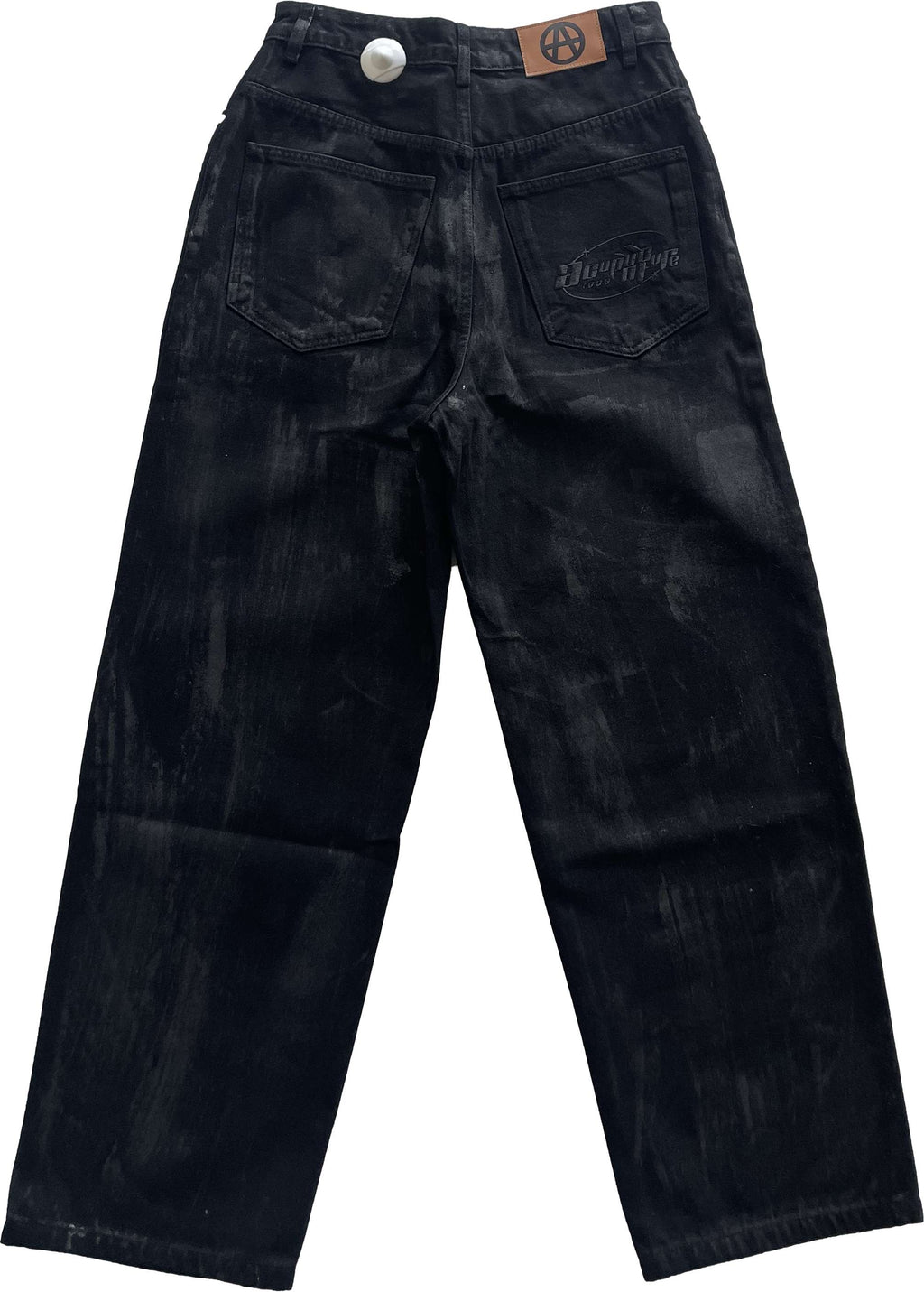 Acupuncture Jeans Paint Jeans Black Uomo - 2