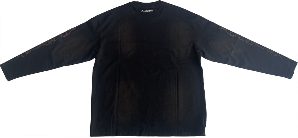 Acupuncture T-shirt Thunderstroke Tshirt Black Uomo - 2