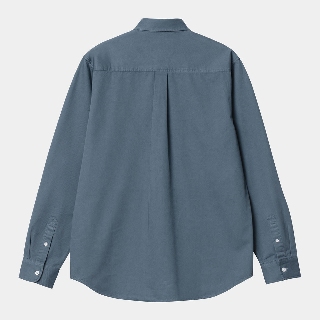 Carhartt Wip Camicia Ls Madison Shirt Positano Wax Uomo - 2