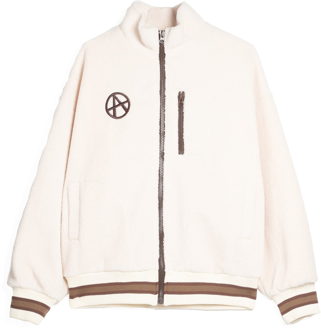 Acupuncture Giacca Emblem Fleece Jacket Cream Uomo - 2