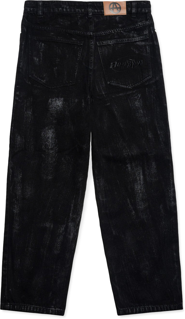 Acupuncture Jeans Paint Jeans Black Uomo - 1