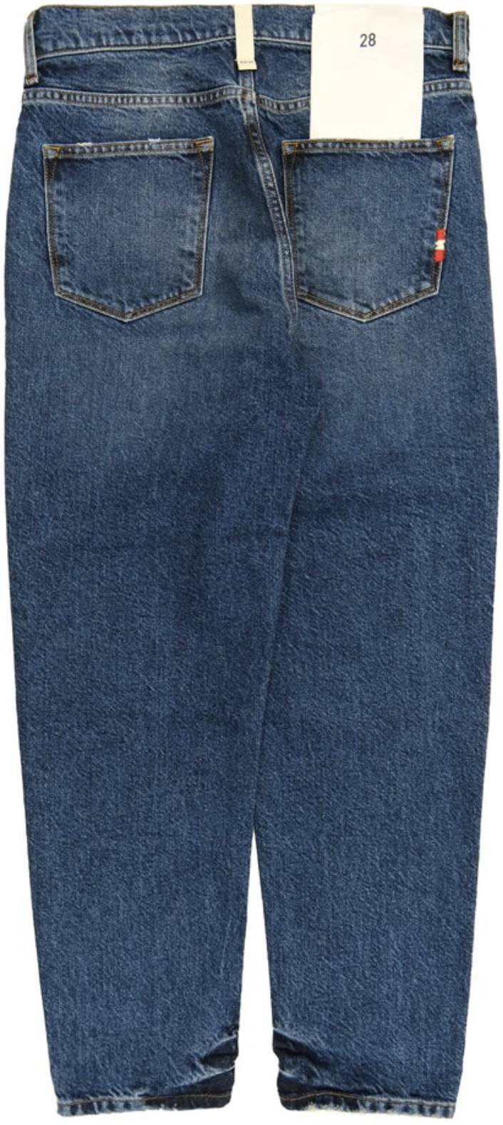 Amish Jeans Jeremiah Recycled Denim Dark Classic Denim Uomo - 2