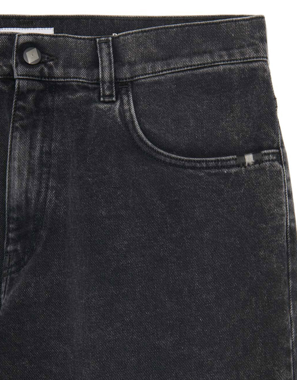 Amish Jeans James Recycled Denim Black Stone Denim Uomo - 2