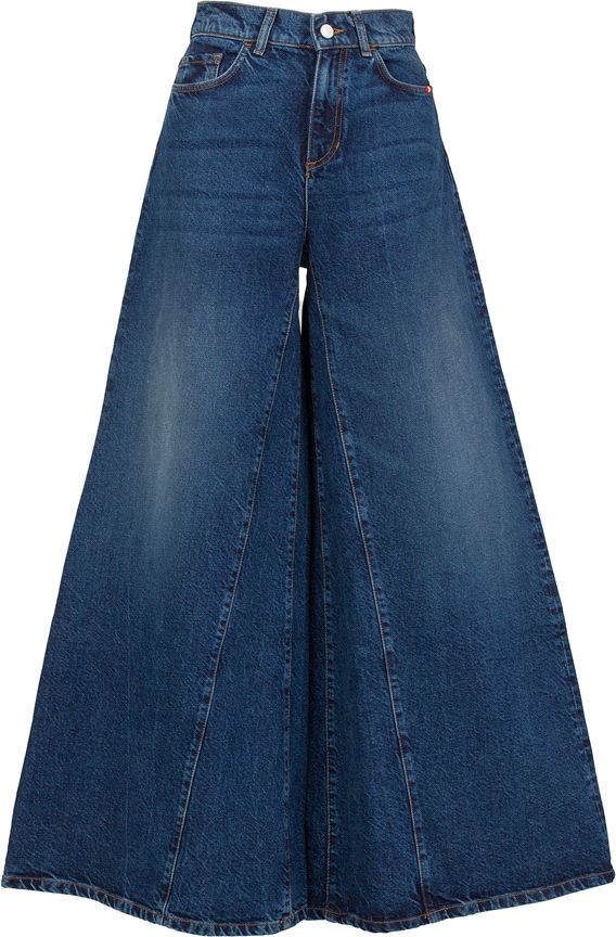 Amish Jeans Colette Recycled Denim True Blue Denim Donna - 1