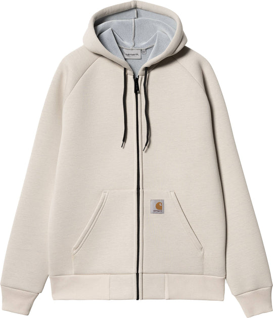 Carhartt Wip Giacca Car-lux Hooded Jacket Moonbeam Grey Uomo