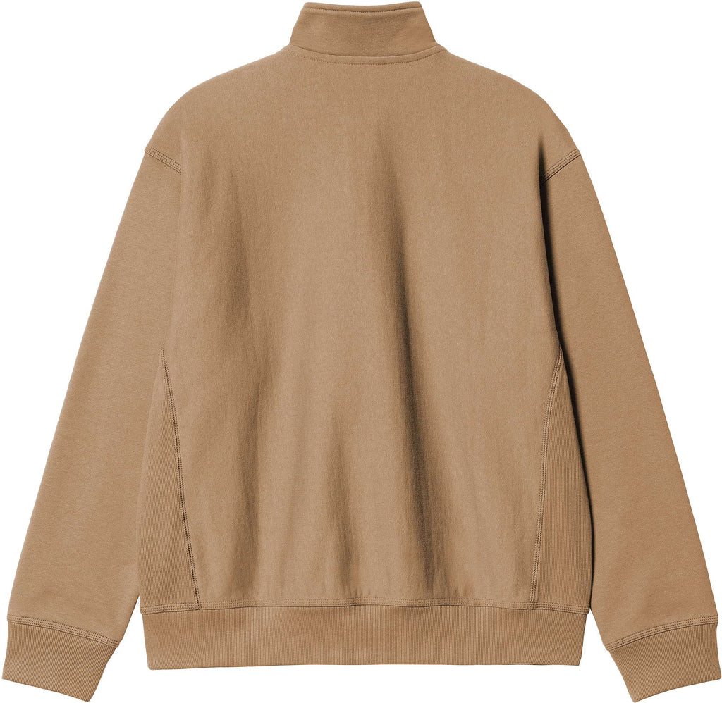 Carhartt Wip Felpa Half Zip American Script Sweat Penaut Peanut Uomo - 2