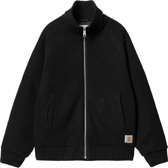 Carhartt Wip Giacca Banley Sweater Jacket Black Uomo