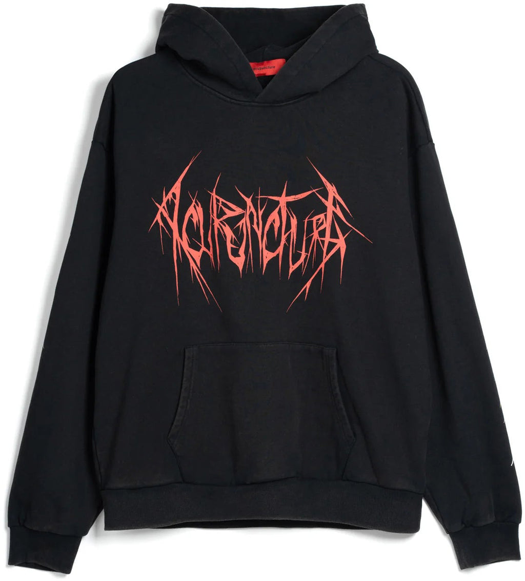 Acupuncture Felpa Thunderstroke Crewneck Black Uomo - 1