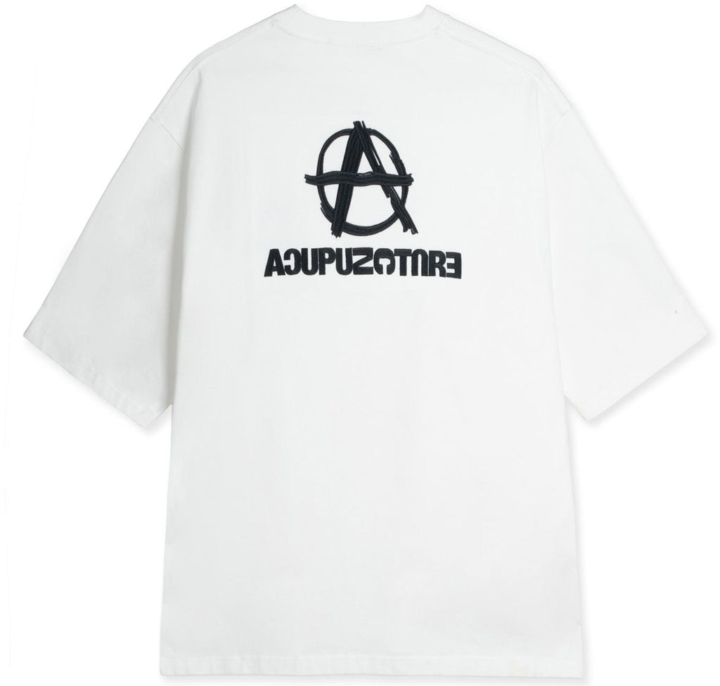 Acupuncture T-shirt Staggering Tshirt White Uomo - 1