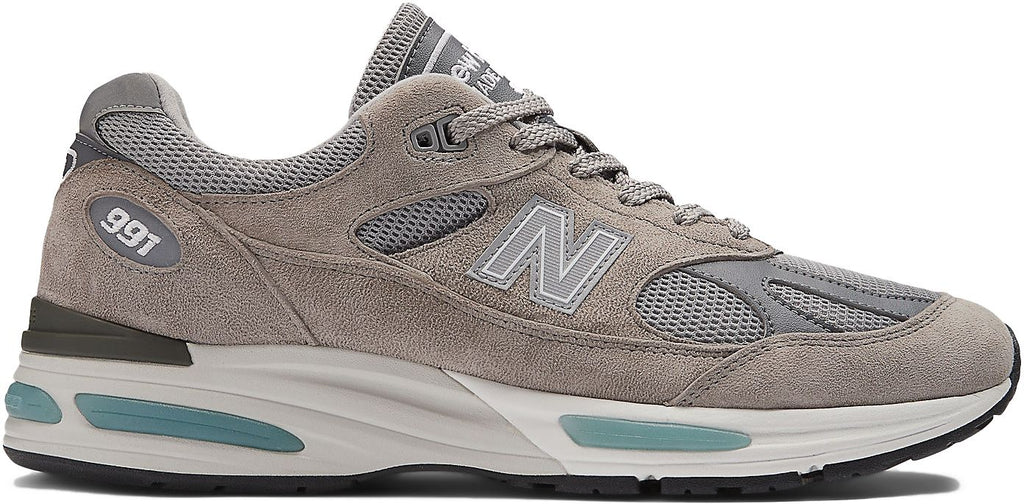 New Balance Scarpe 991 Gl2 Made In Uk Grey Dove Alloy Silver Uomo - 1