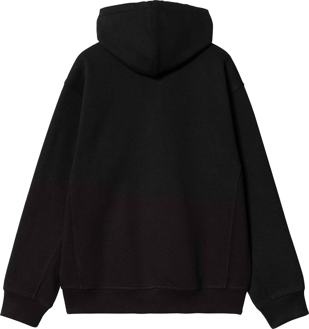 Carhartt Wip Felpa Hooded American Script Jacket Black Uomo - 2