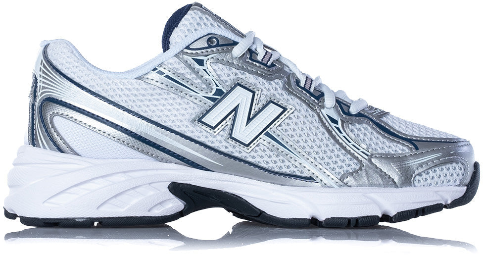 New Balance Scarpe U 740 Wn2 White Silver Navy Uomo - 2