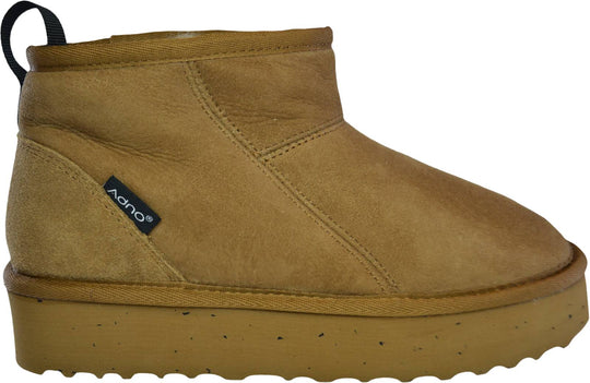 Adno Stivali Mid Lull Bootie Chestnut Donna