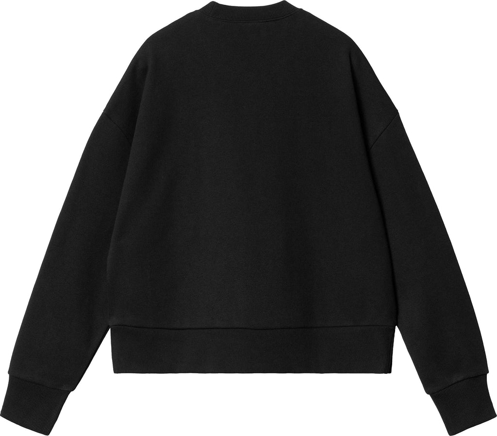 Carhartt Wip Felpa W Eldon Sweat Black Donna - 2