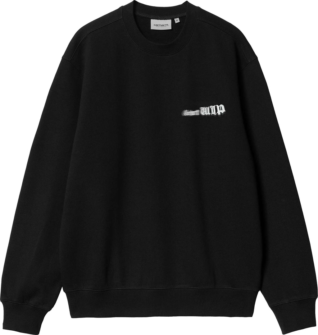 Carhartt Wip Felpa Greatest Flicks Sweat Black Uomo - 2