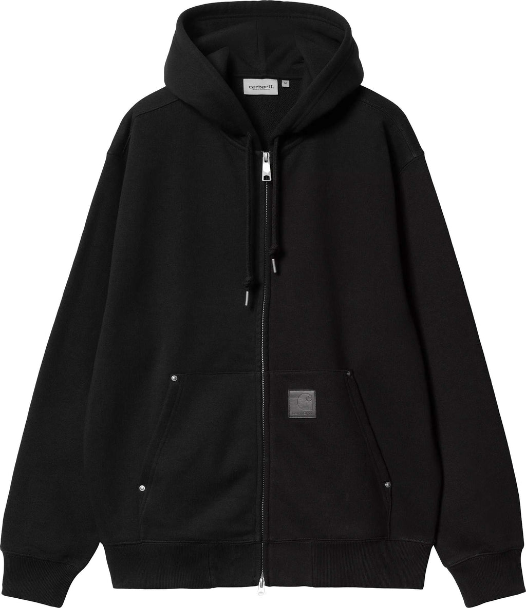 Carhartt Wip Felpa Hooded Eldon Sweat Jacket Black Uomo - 1