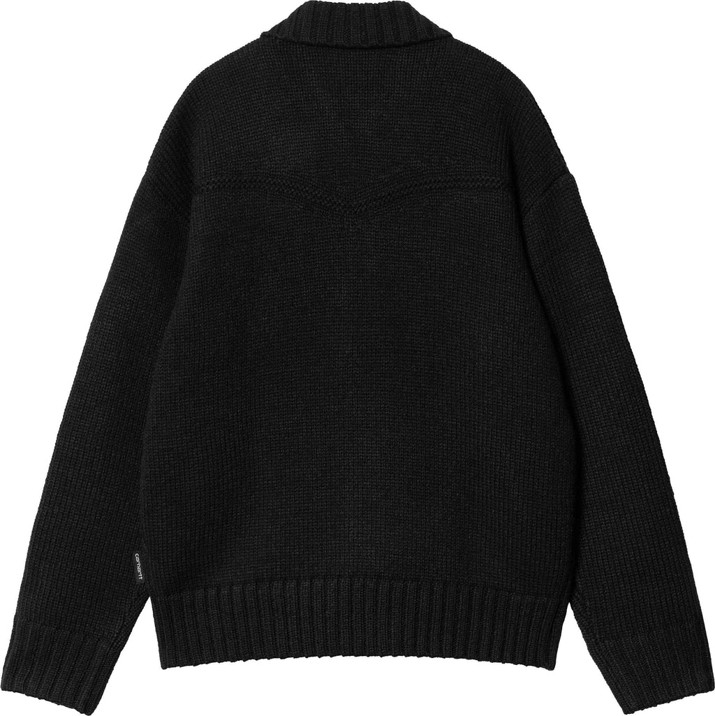 Carhartt Wip Cardigan Santa Fe Cardigan Black Uomo - 2