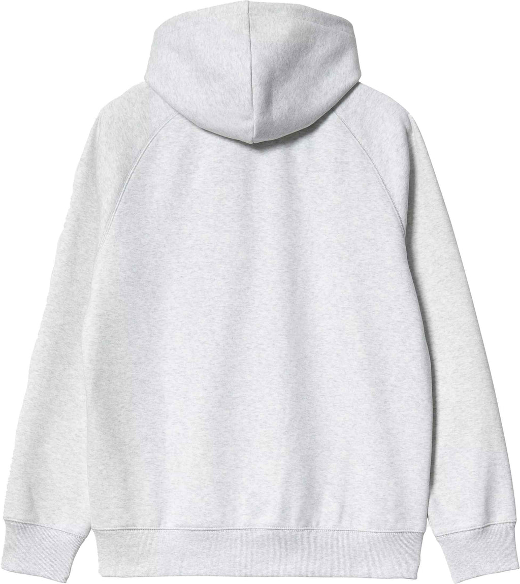 Carhartt Wip Felpa Hooded Chase Jacket Ash Heather Gold Ashheather Uomo - 2