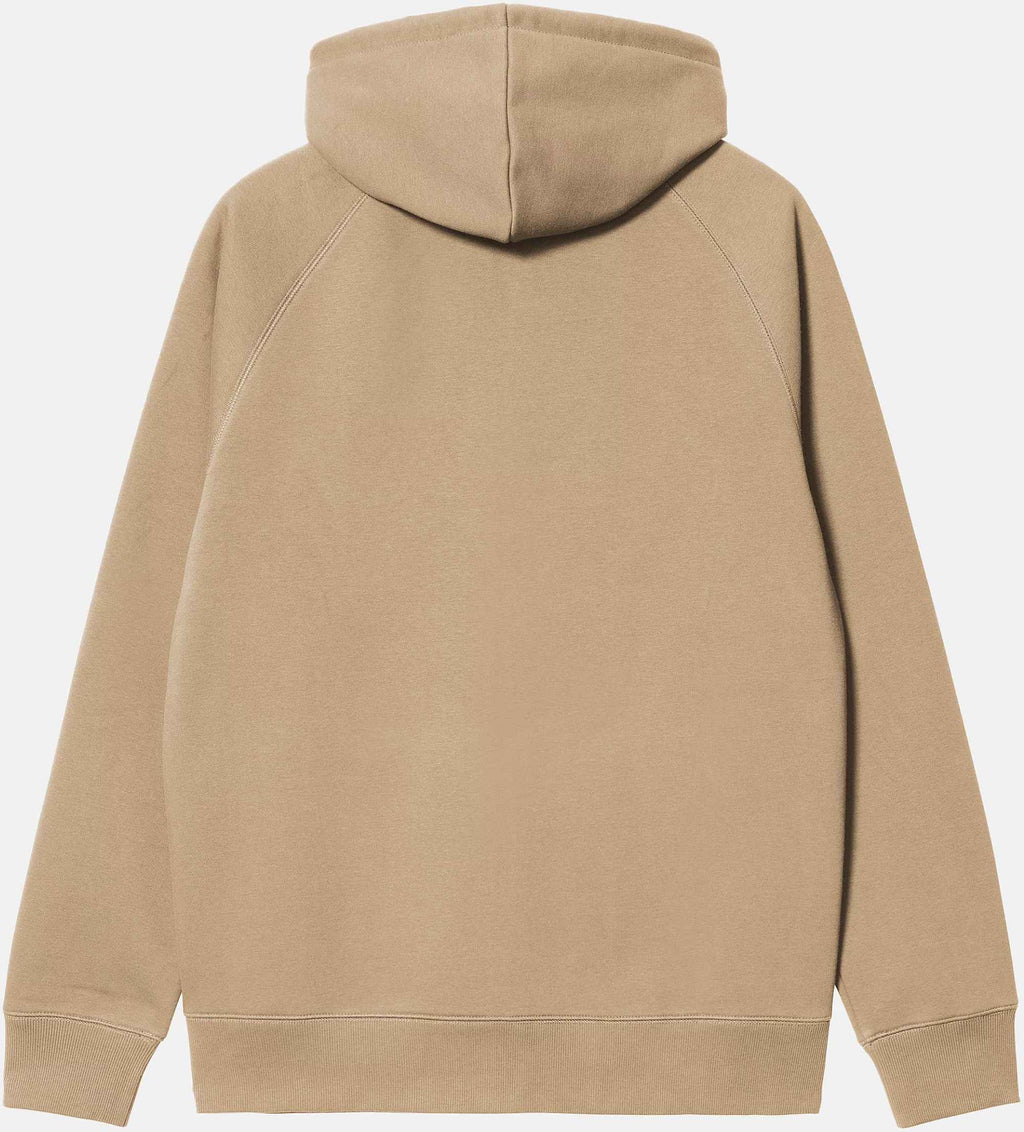 Carhartt Wip Felpa Hooded Chase Jacket Dusty H Brown Gold Dustyhbrown Uomo - 2